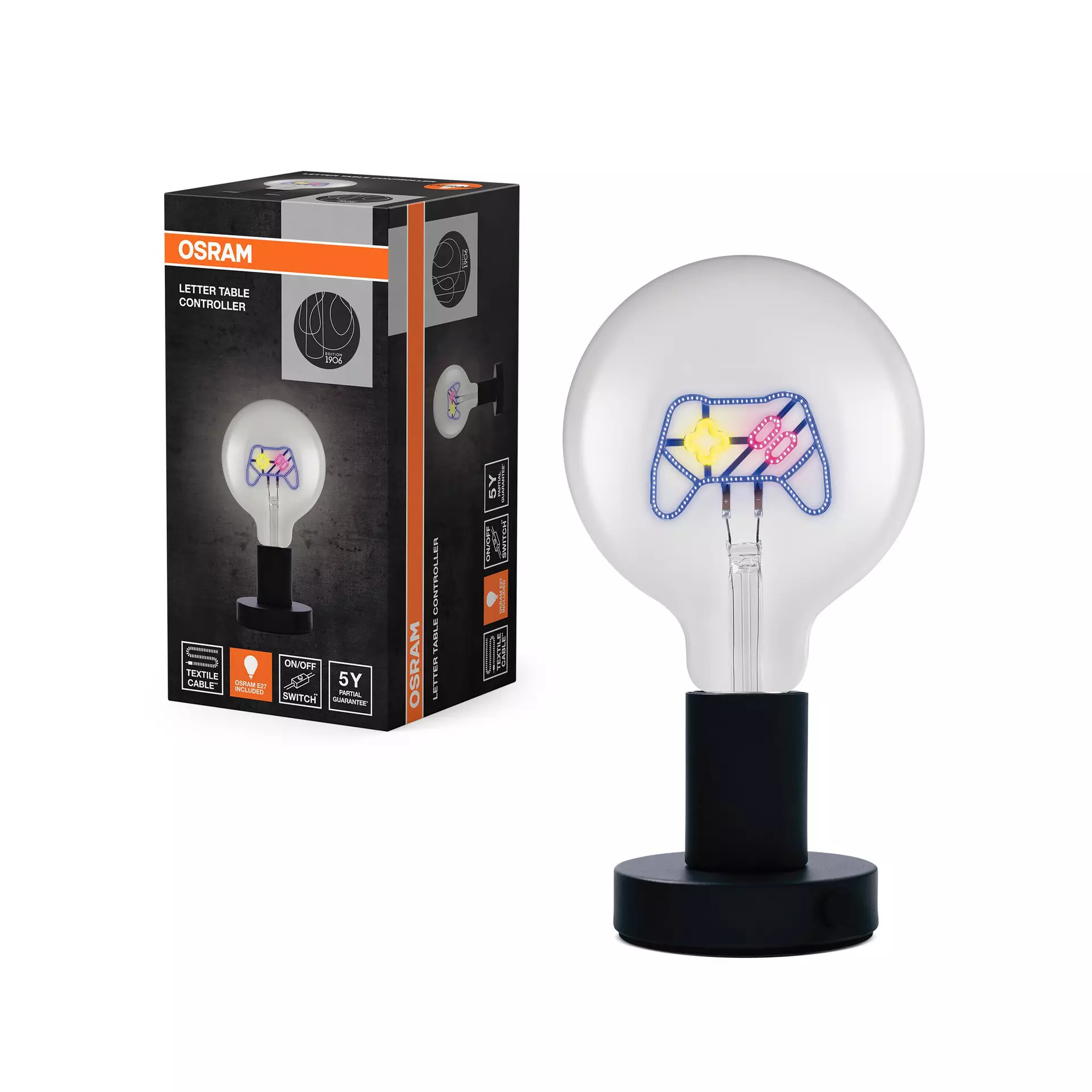 Tischleuchte CONTROLLER OSRAM Metall 