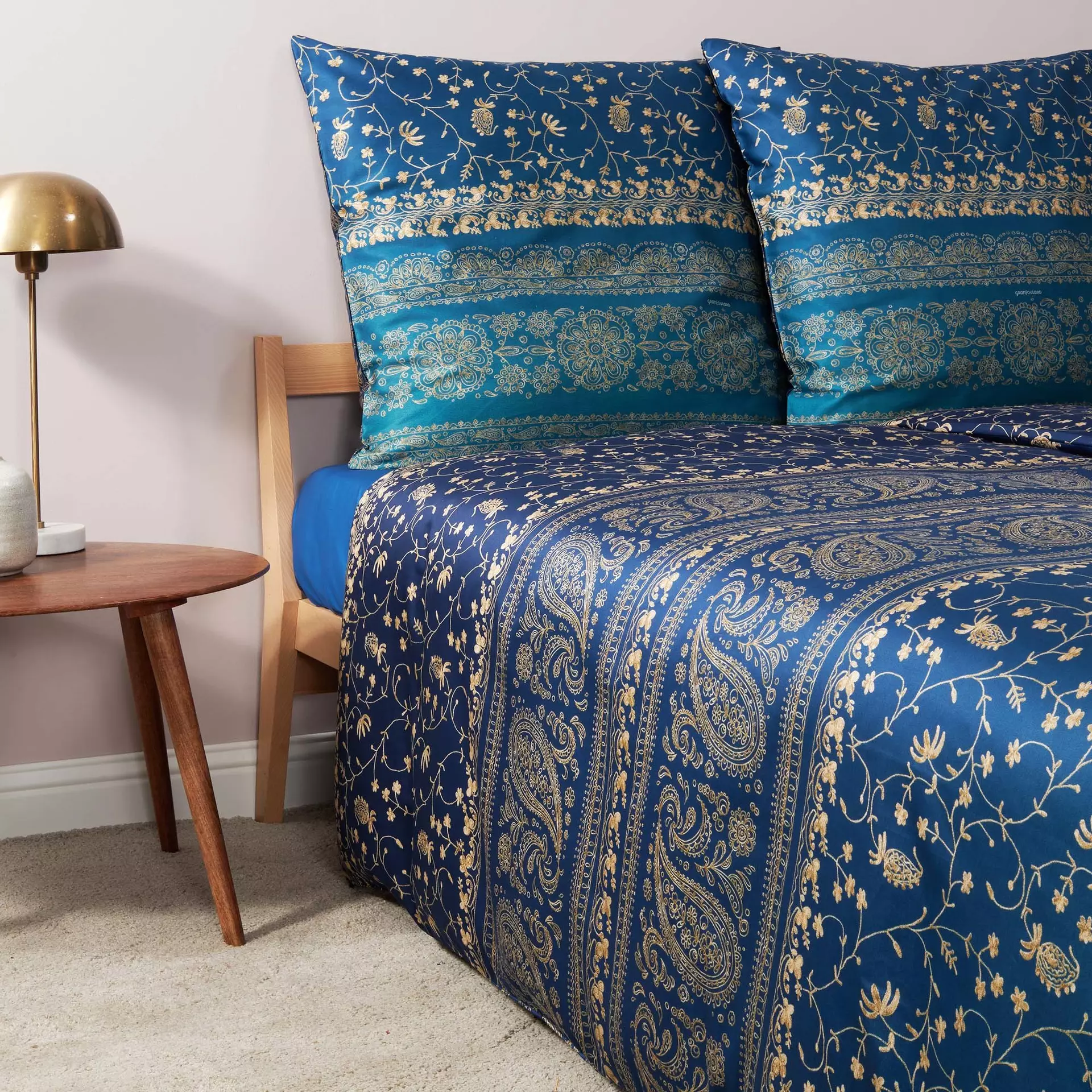 Satin-Bettwäsche BRENTA Bassetti Textil 155 x 220 cm