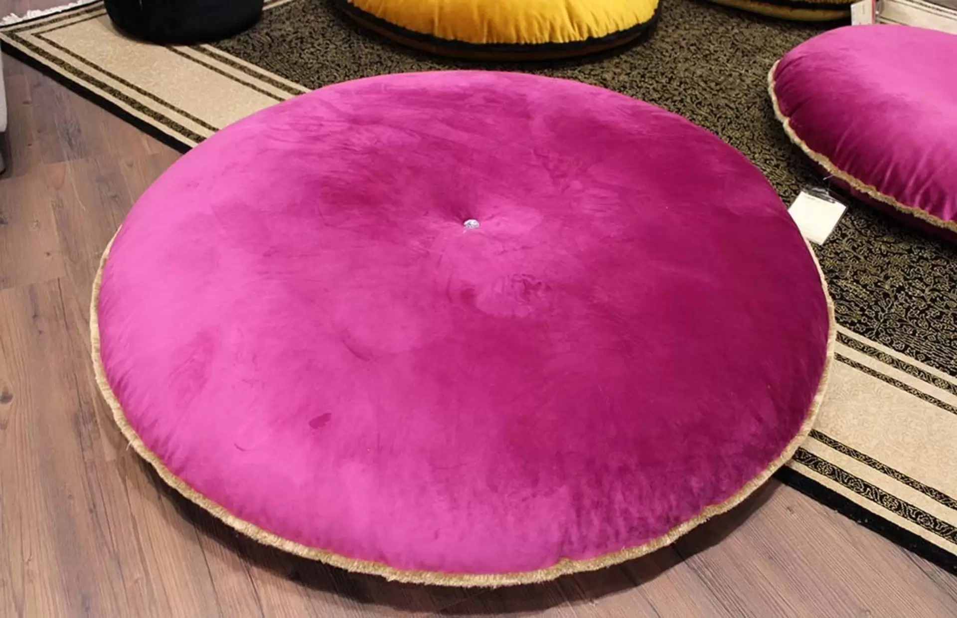 Polsterkissen in Pinker Farbe