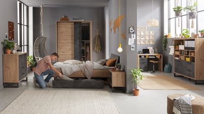 2. Bild von Kinderbett ca. 120x200 cm Holzwerkstoff