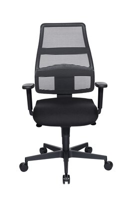 2. Bild von Büro-Drehstuhl Kunststoff schwarz Vito