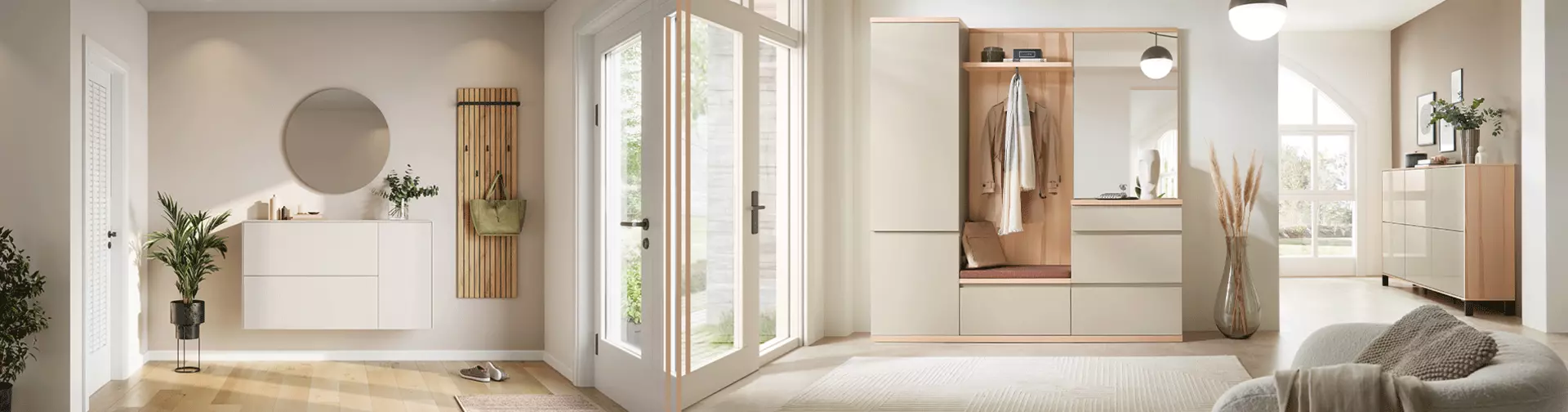 Ordnung im Flur - praktische Möbelideen für den Eingangsbereich von Möbel Inhofer