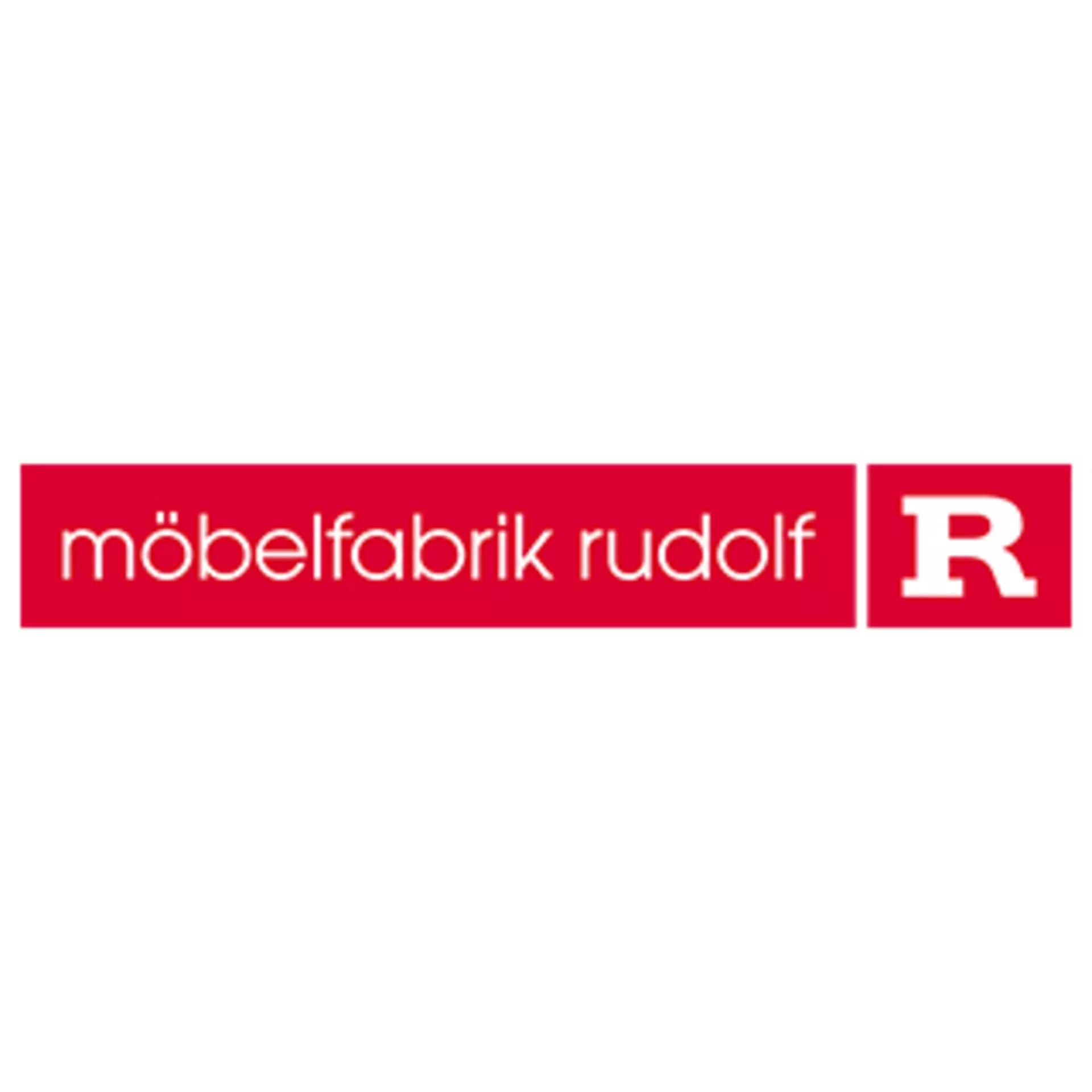 Logo möbelfabrik rudolf