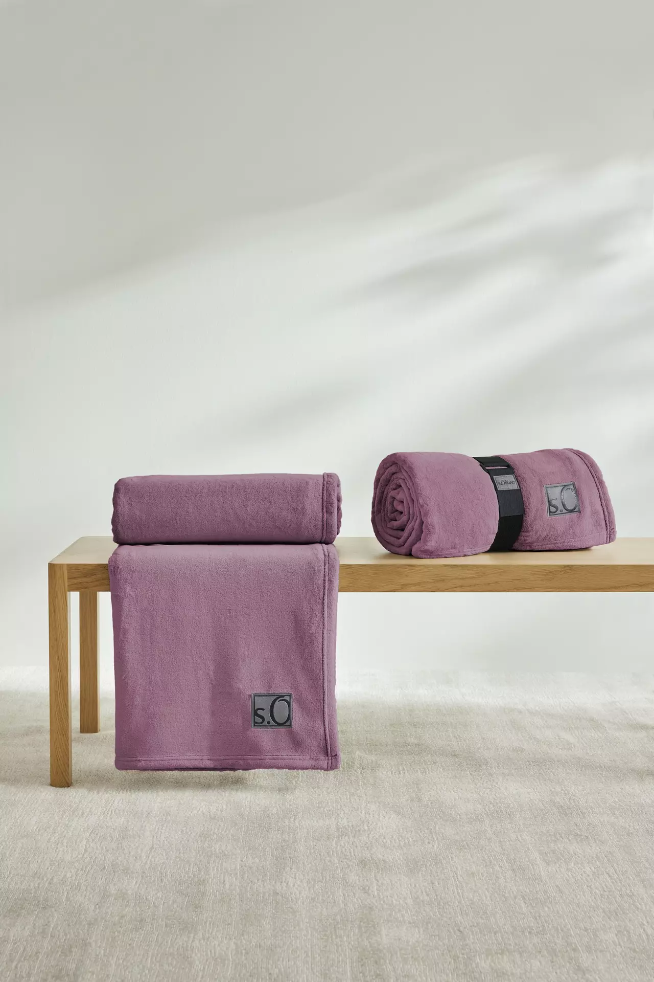 Kuscheldecke Kuschelsoft S. Oliver Textil 150 x 200 cm