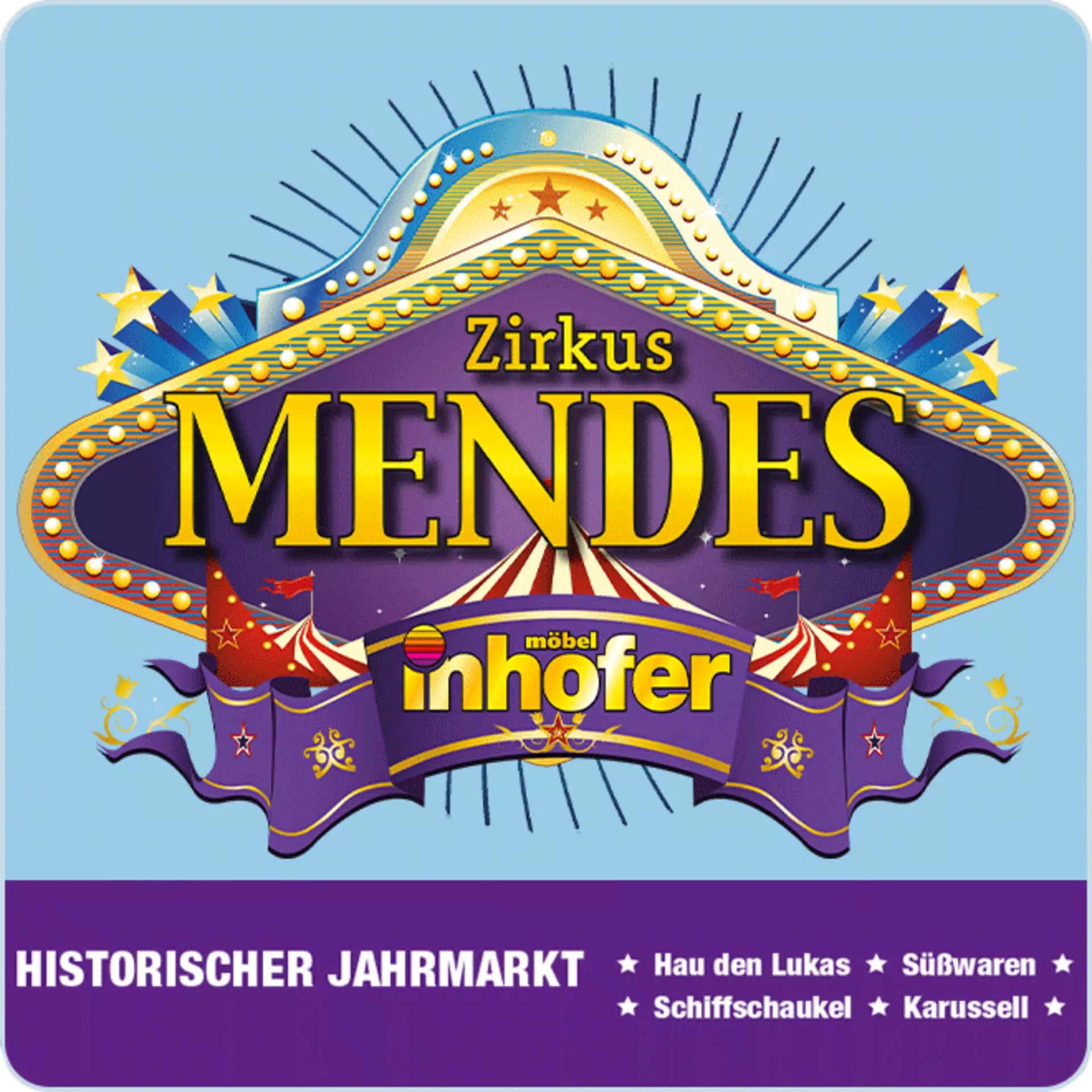 Zirkus Mendes bei Möbel Inhofer