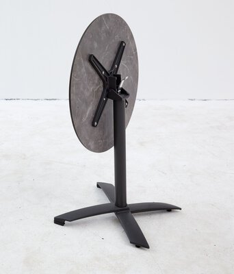 6. Bild von Gartentisch Holzwerkstoff grau ca. 70 x 70 x 70 cm