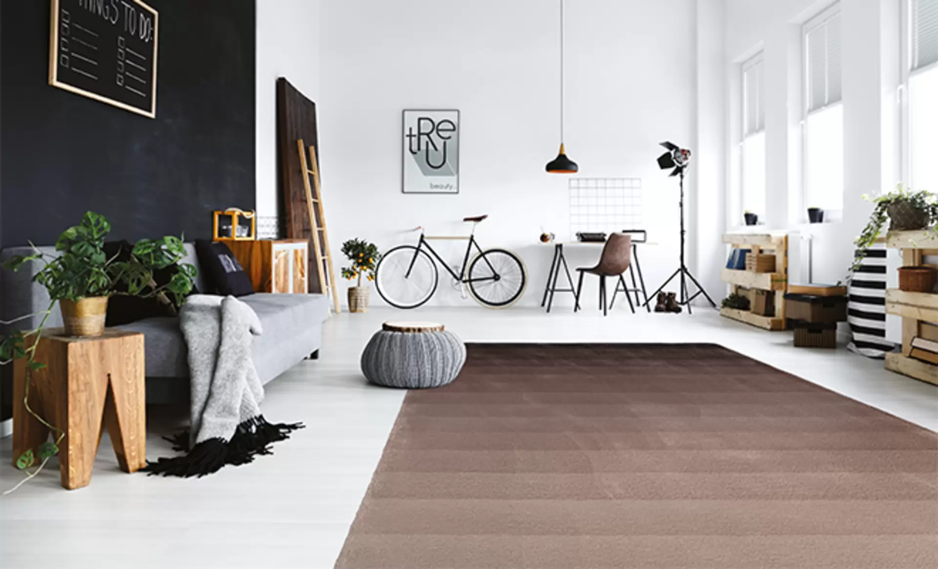 braun collection teppich vom typ Degarde in braun
