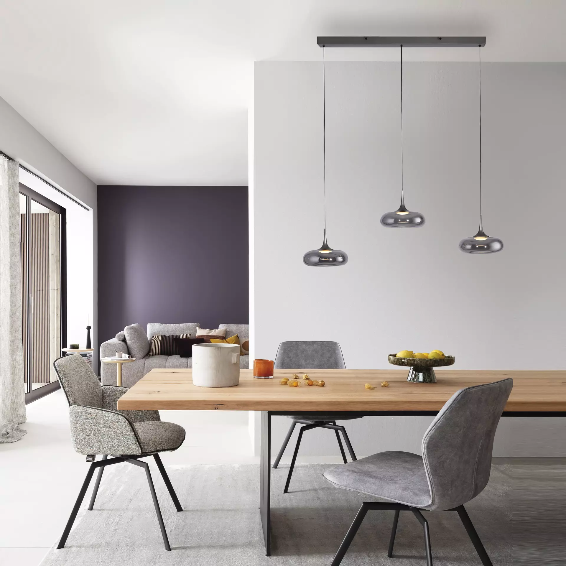 Hängeleuchte SW POSH SCHÖNER WOHNEN-Kollektion Metall 22 x 200 x 97 cm