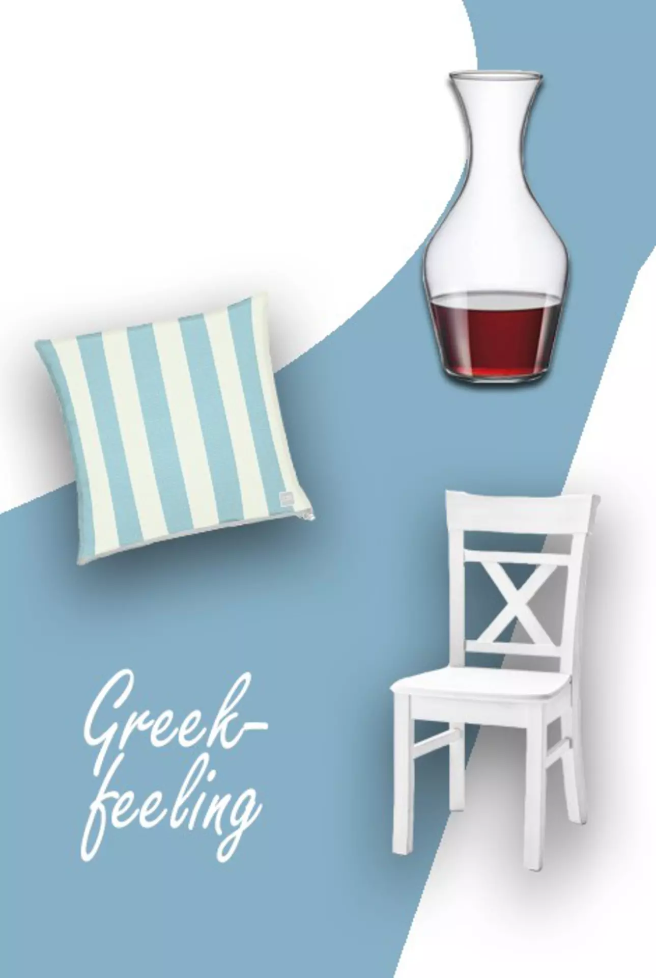 Urlaubsfeeling Griechenland - jetzt den sommerlichen Dekotipp entdecken!