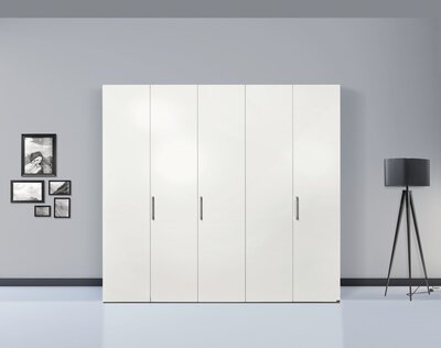 Bild von Drehtürenschrank ca. 252 x 229 x 61 cm Hülsta weiß