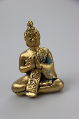 2. Bild von Dekofigur Naturmaterialien gold