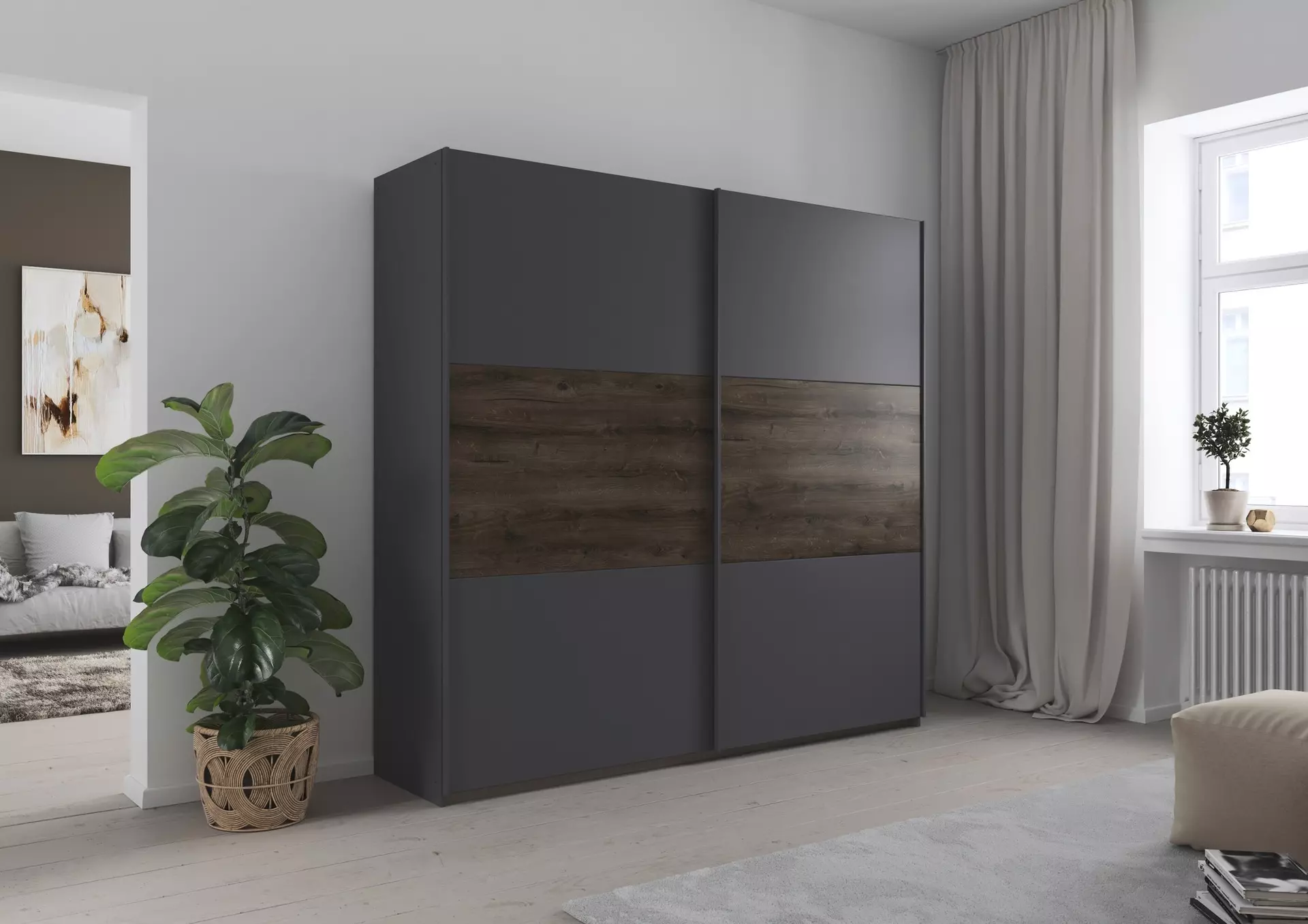 Schwebetürenschrank