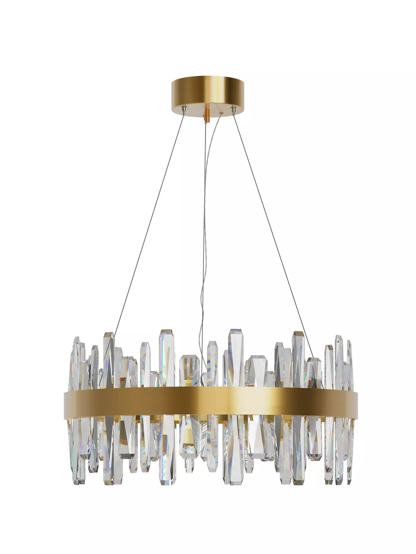 Hängeleuchte TRIUMPH BY RYDENS Metall 60 x 150 x 60 cm