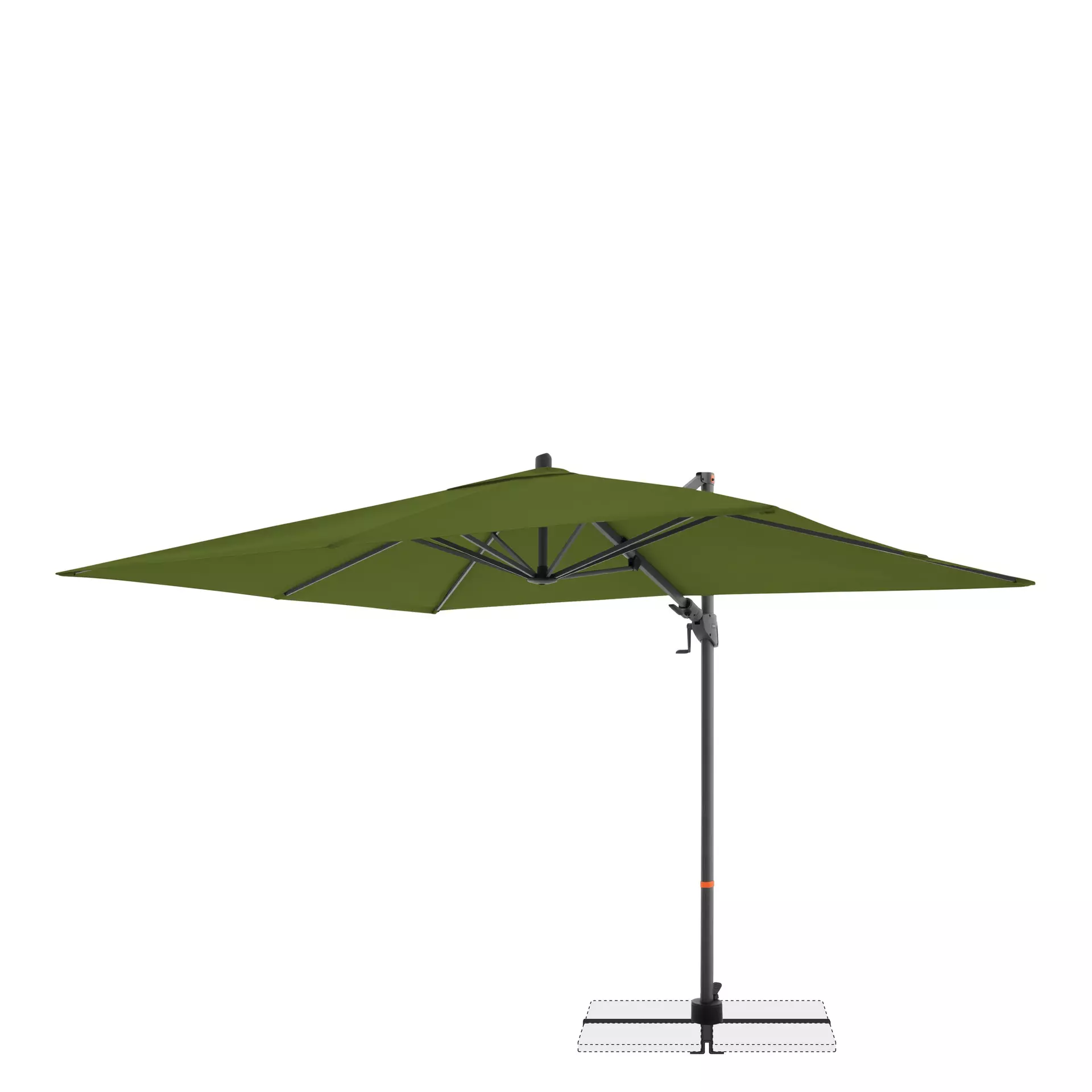 Sonnenschirm MYZONE Doppler Textil 240 x 265 x 320 cm