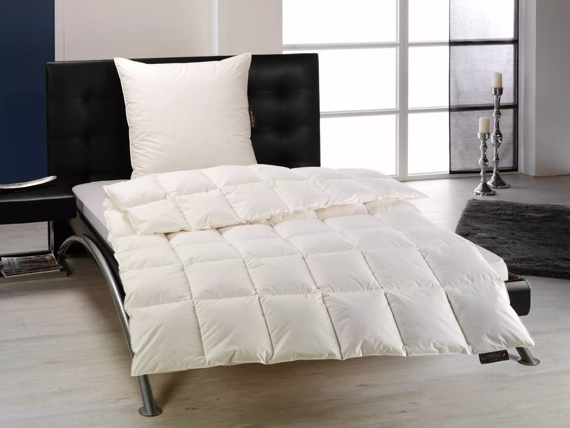 Daunendecke BIO COTTON Pro Night Textil 155 x 220 cm