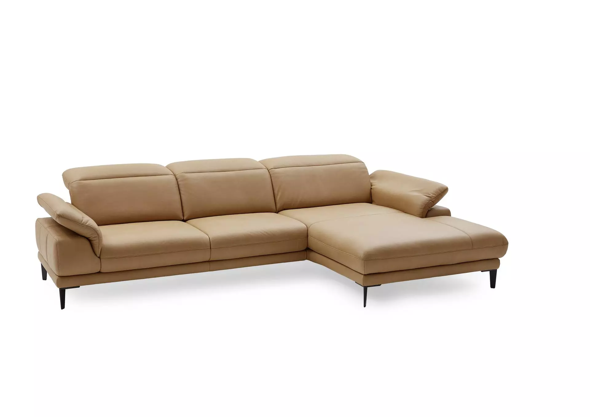 Polstergarnitur LEVIAS MONDO Leder 195 x 87 x 308 cm
