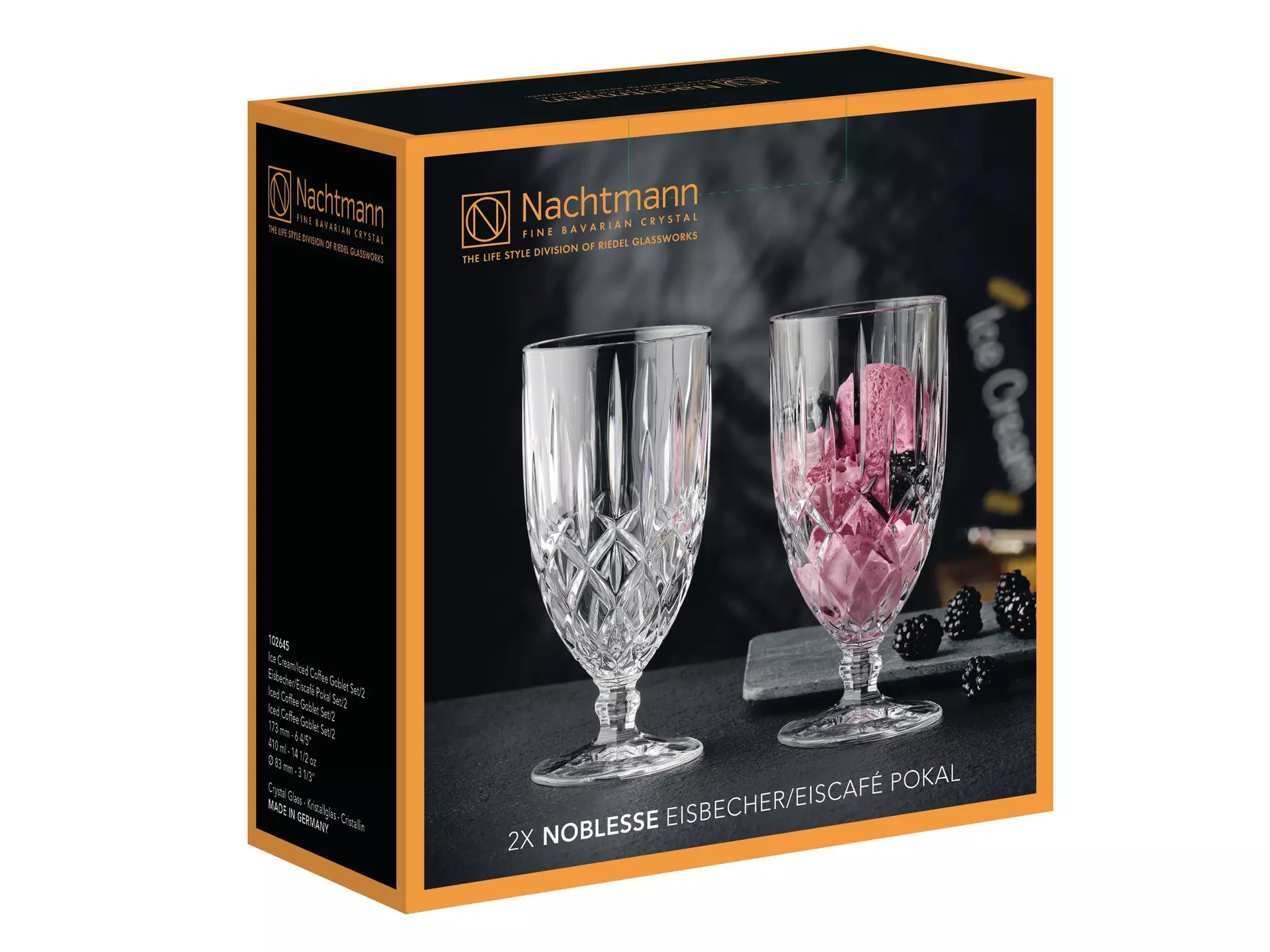 Eisbecher Nachtmann Glas 8 x 17 x 8 cm