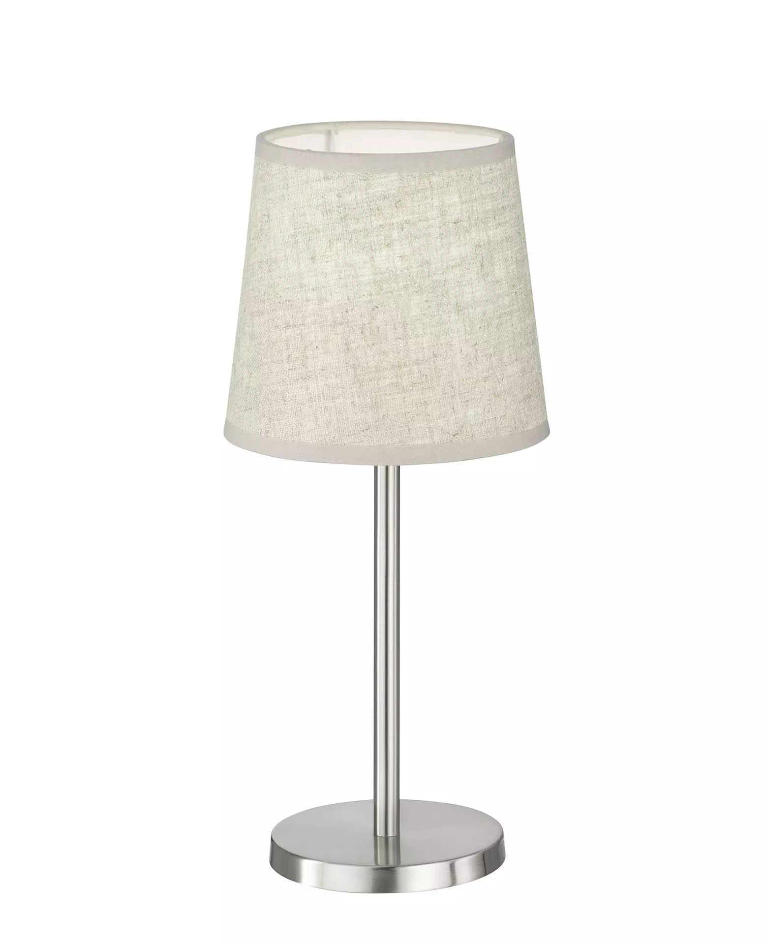 Tischleuchte RIMINI Fischer-Honsel Textil 14 x 30 x 14 cm