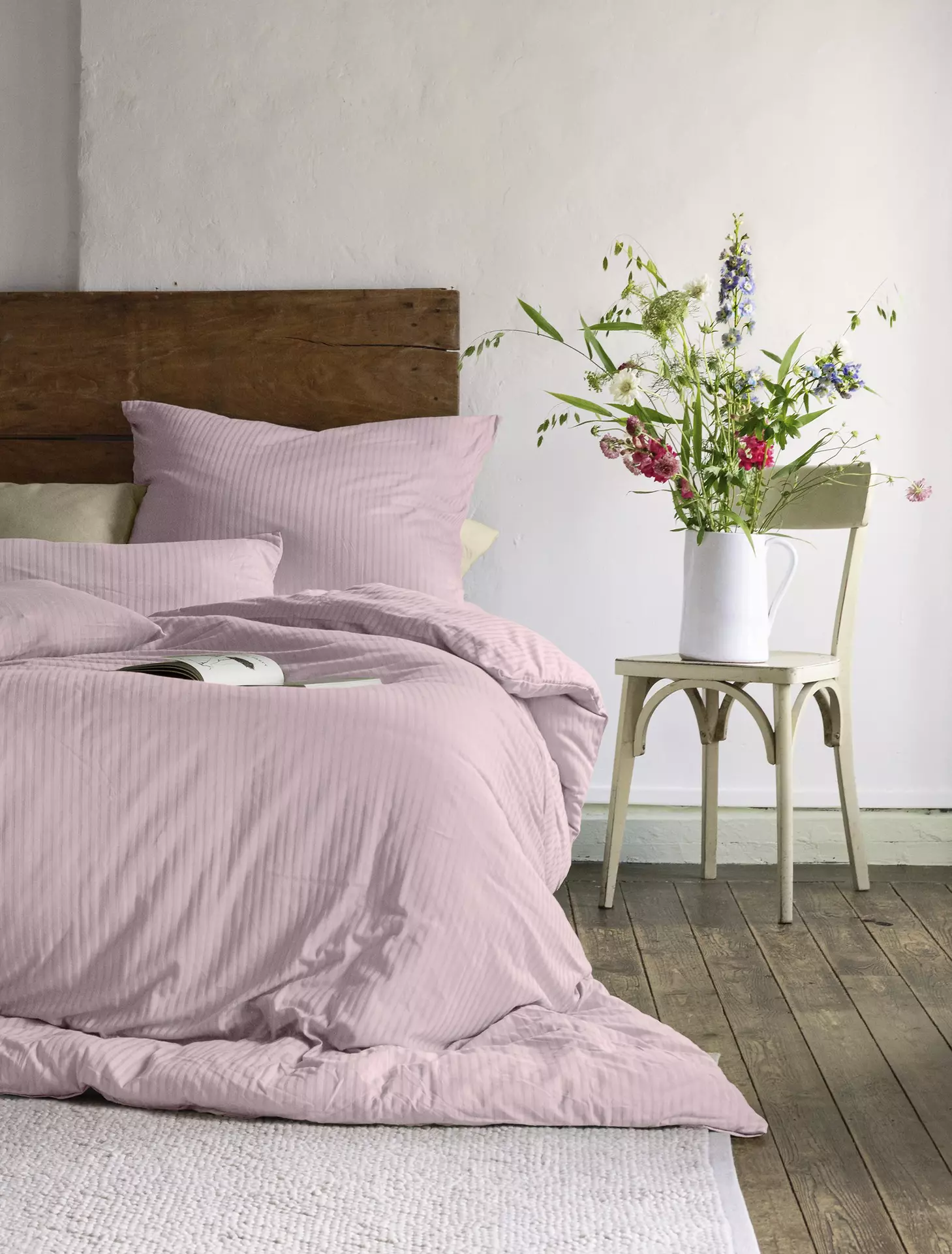 Jersey-Bettwäsche Premium Lumen Irisette Textil 155 x 220 cm