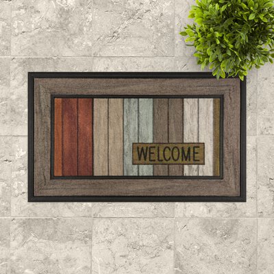 2. Bild von Türmatte ca. 75 x 45 cm braun