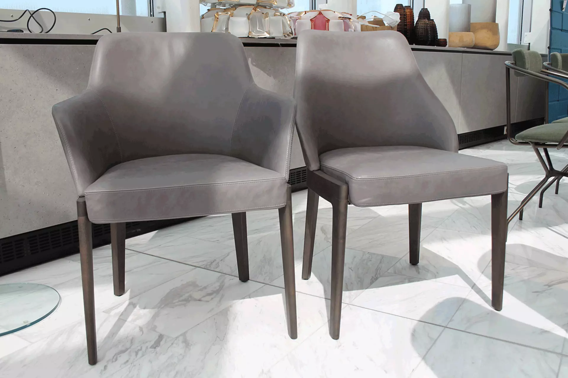 Stuhlgruppe CHELSEA, 4 Stk. Molteni&C 