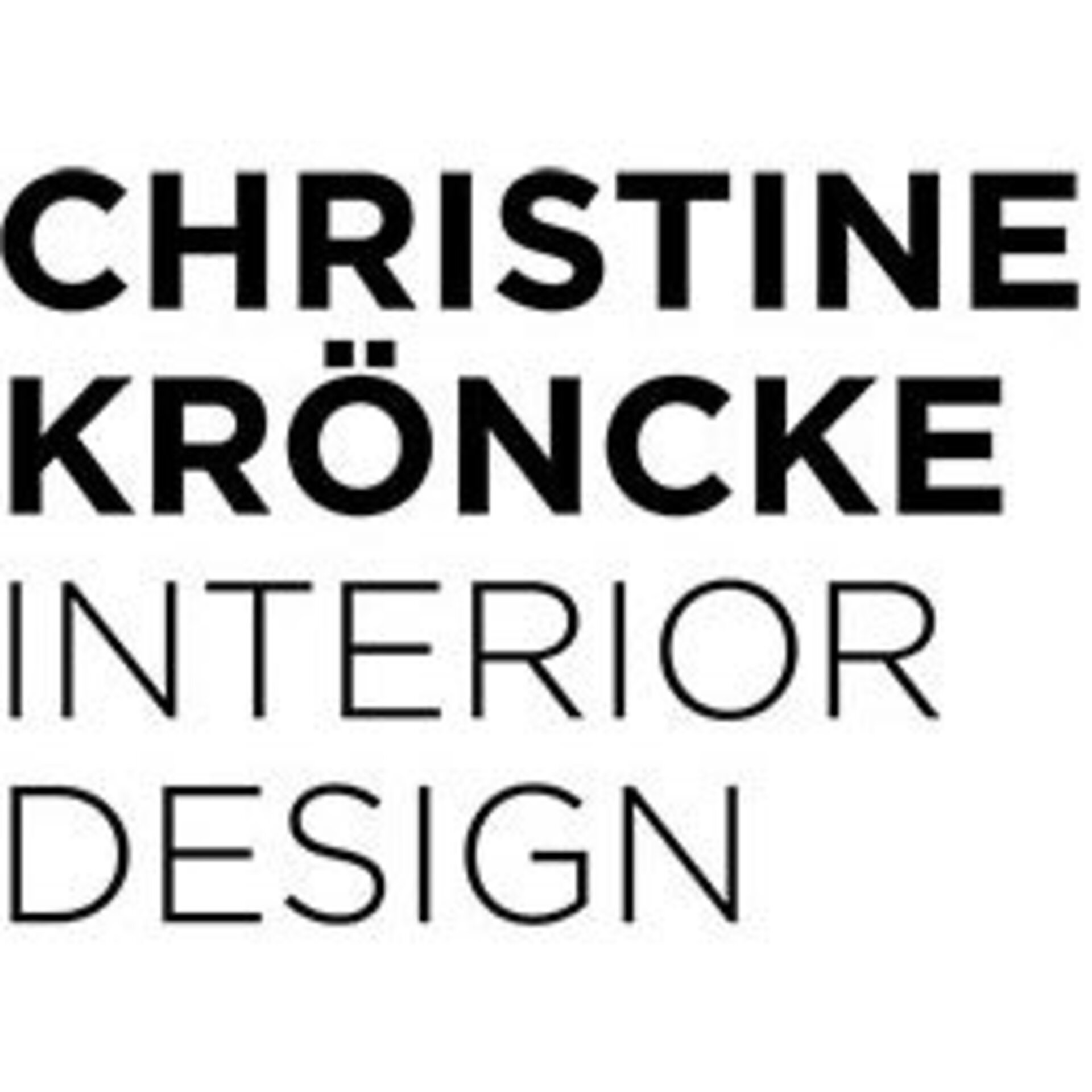 Logo Christine Kröncke INTERIOR DESIGN