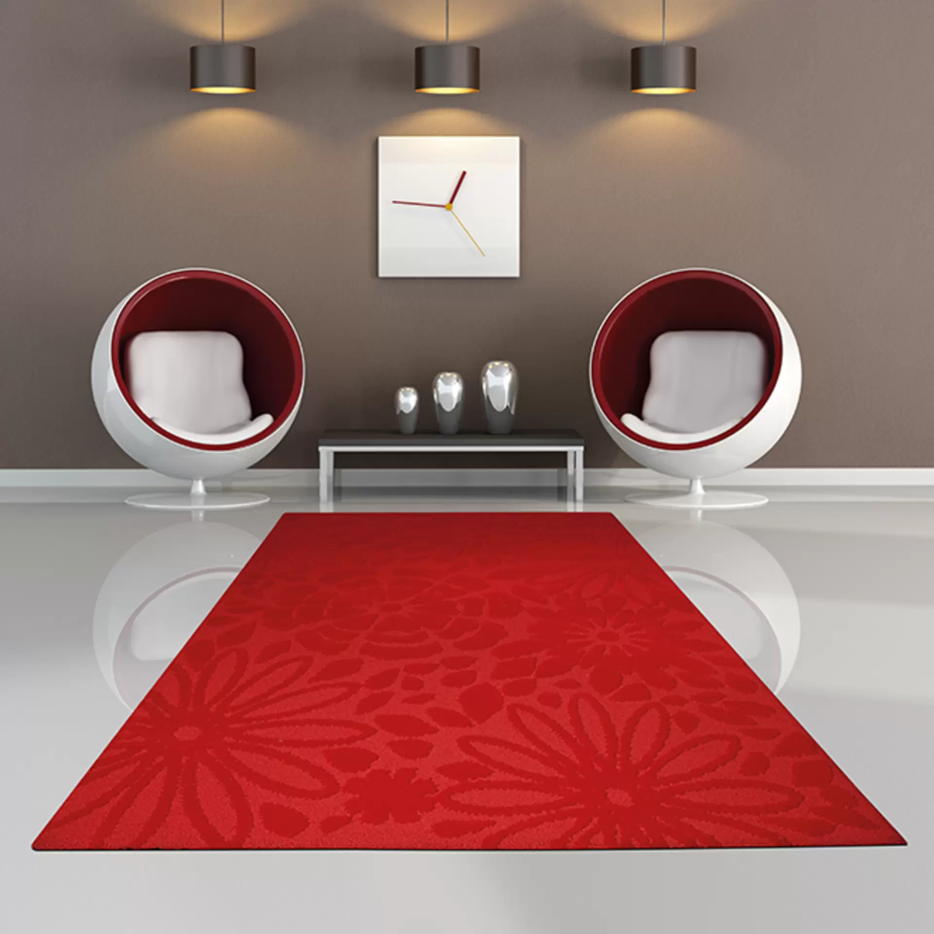 Ein teppich der Serie spirit dess von braun collection