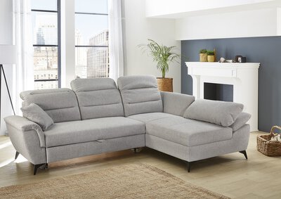 3. Bild von Polstergarnitur Polyester grau CELECT