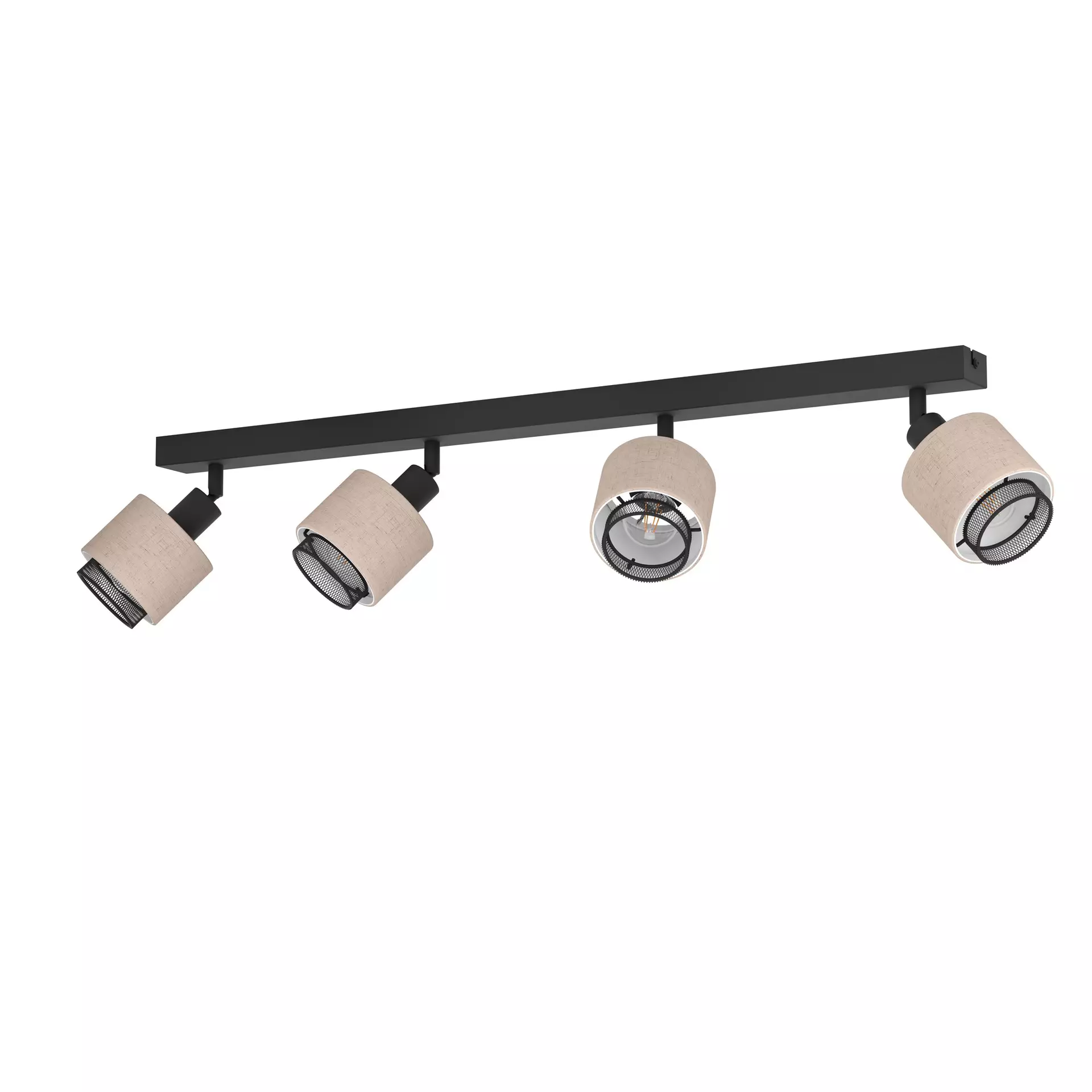 Strahler ROSLEY Eglo Naturmaterialien 75 x 18 x 9 cm