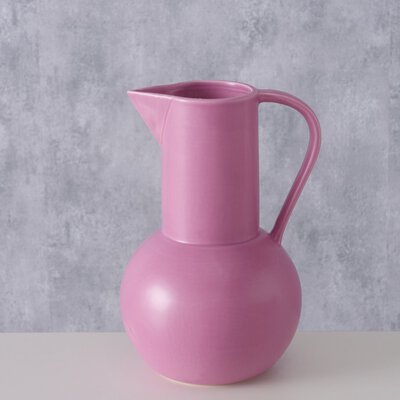Bild von Vase Keramik rosa