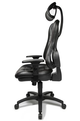 4. Bild von Büro-Drehstuhl Kunststoff schwarz Topstar