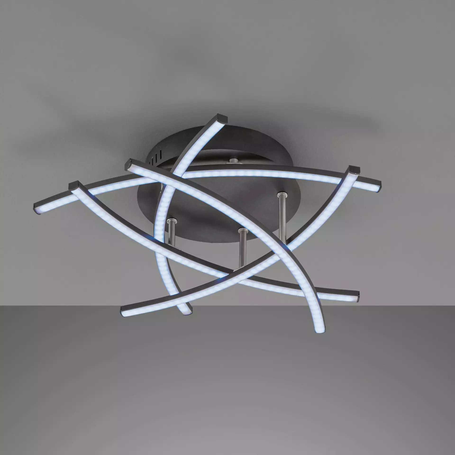 Deckenleuchte Cross TW Fischer-Honsel Metall 