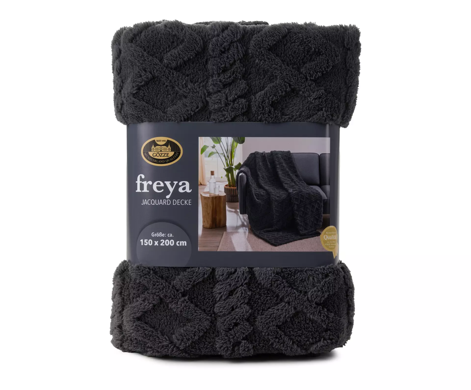 Kuscheldecke Freya Ambiente Trendlife Textil 150 x 200 cm
