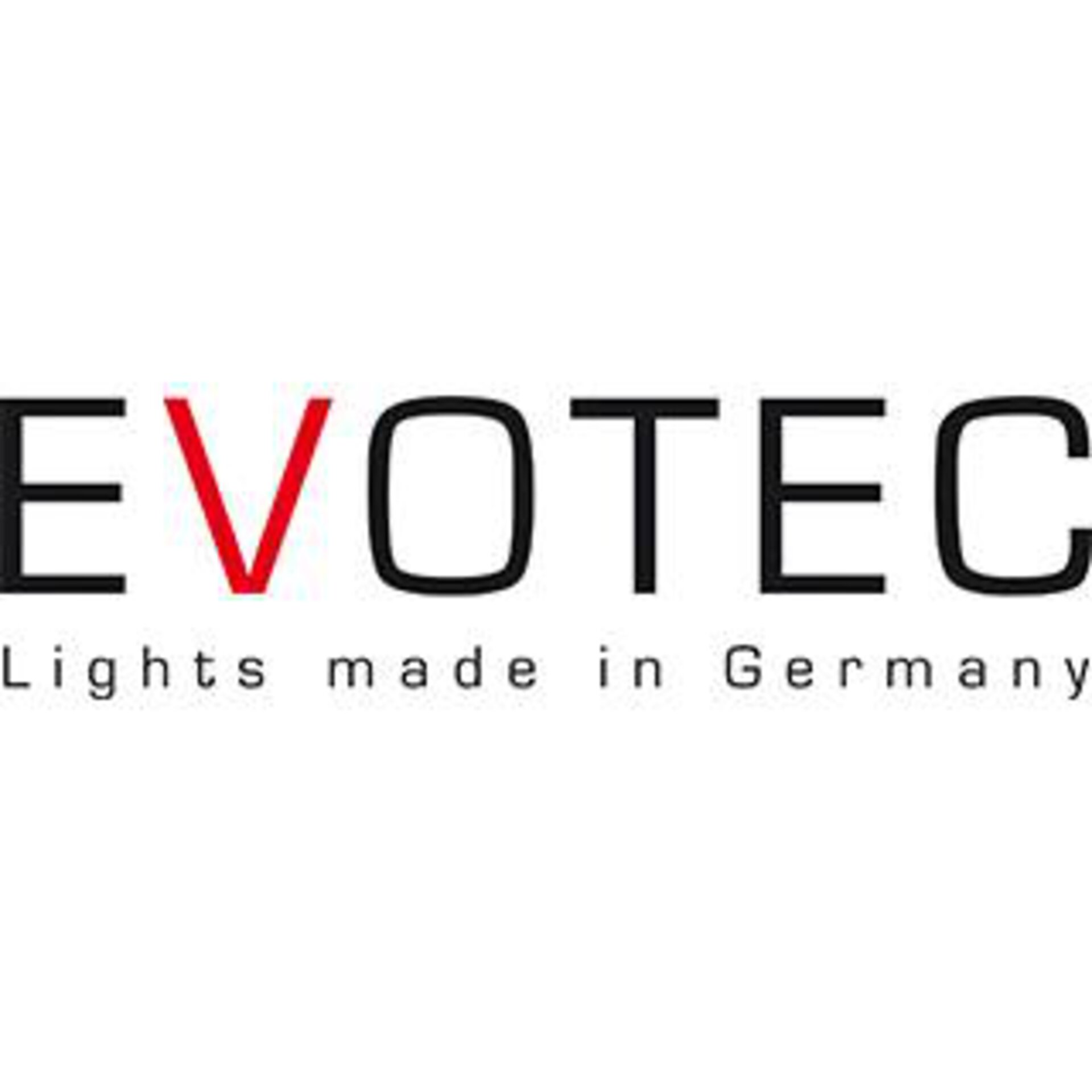 "EVOTEC - Lights made in Germany" Logo