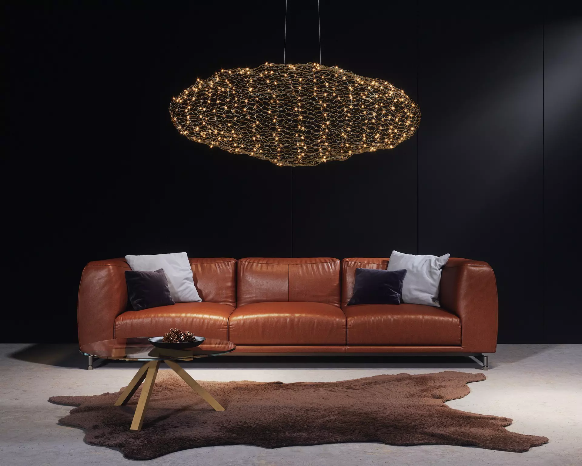 Hängeleuchte Hayden BY RYDENS Metall 50 x 157 x 115 cm