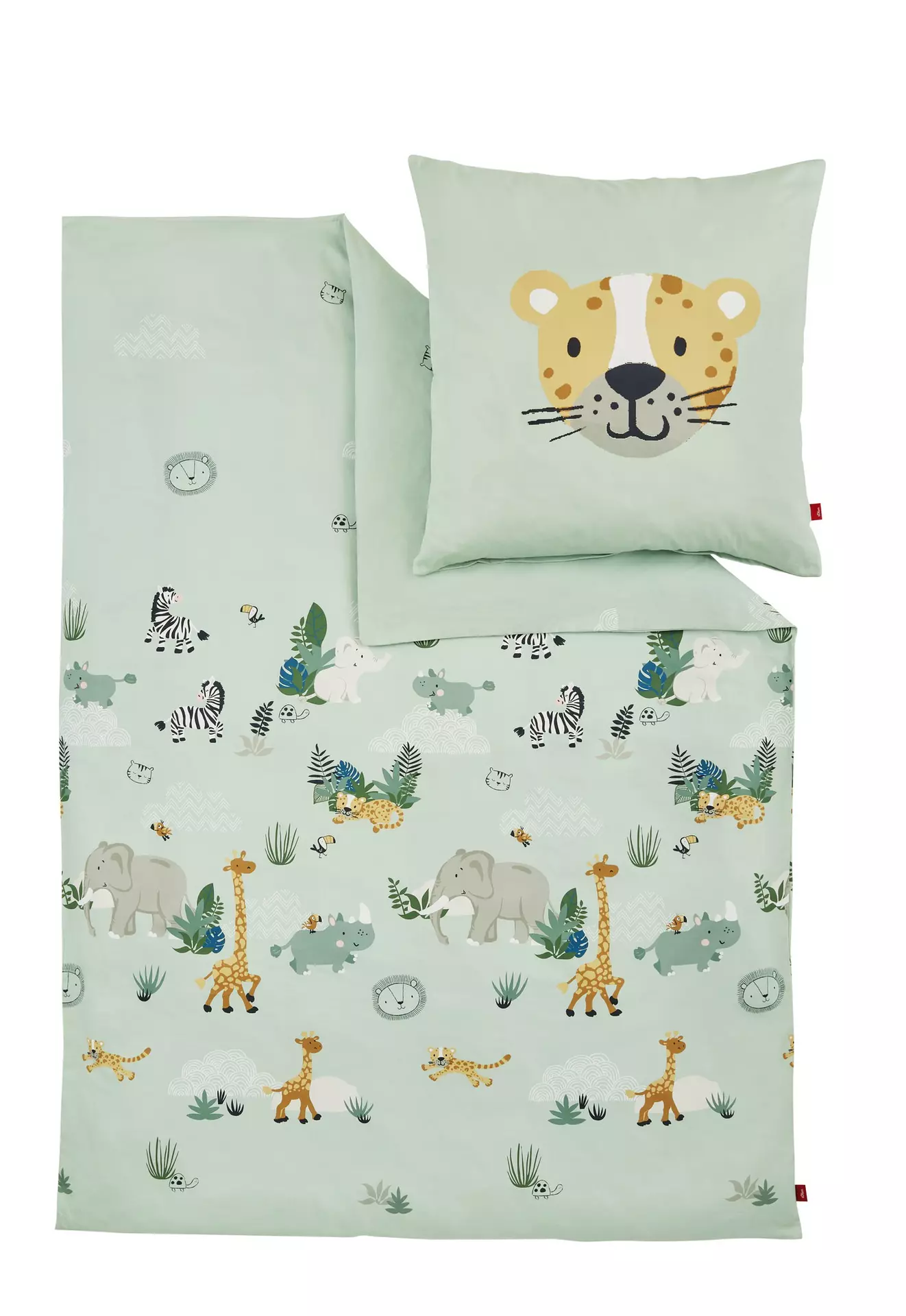 Babybettwäsche Junior Zoo S. Oliver Textil 100 x 135 cm