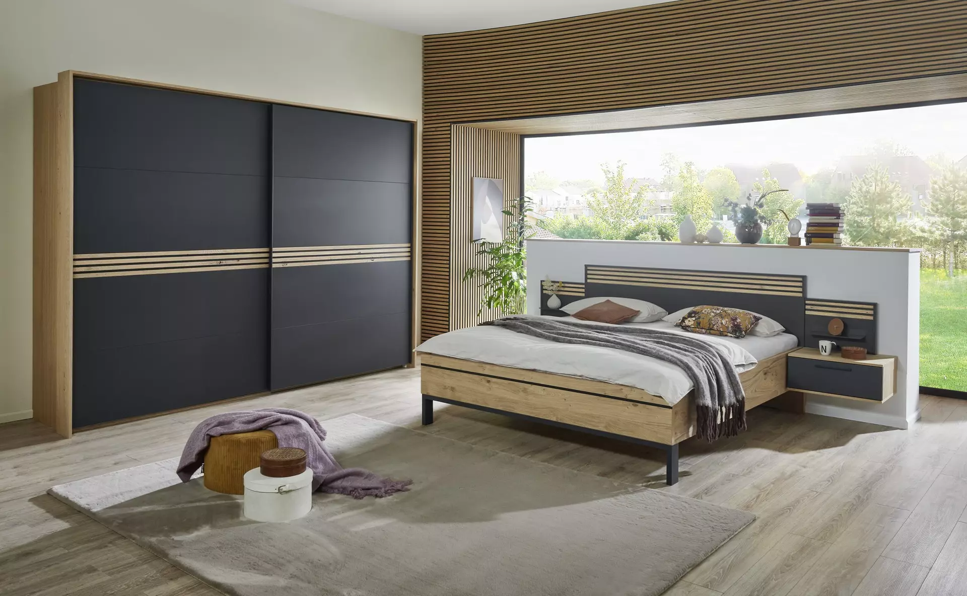 Schlafzimmer CABRILLO Disselkamp Holzwerkstoff 68 x 230 x 280 cm
