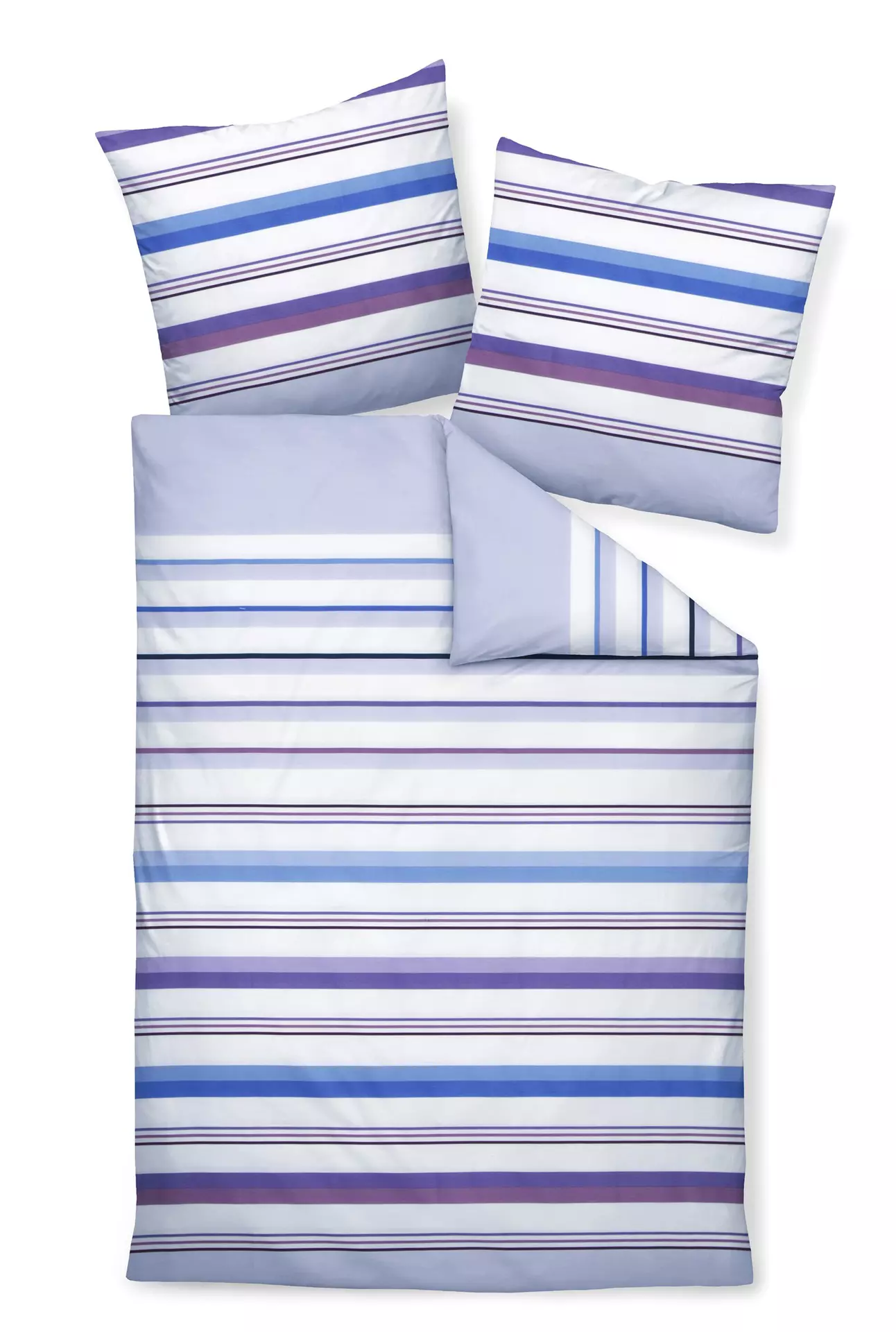 Satin-Bettwäsche J. D. Janine Textil 135 x 200 cm