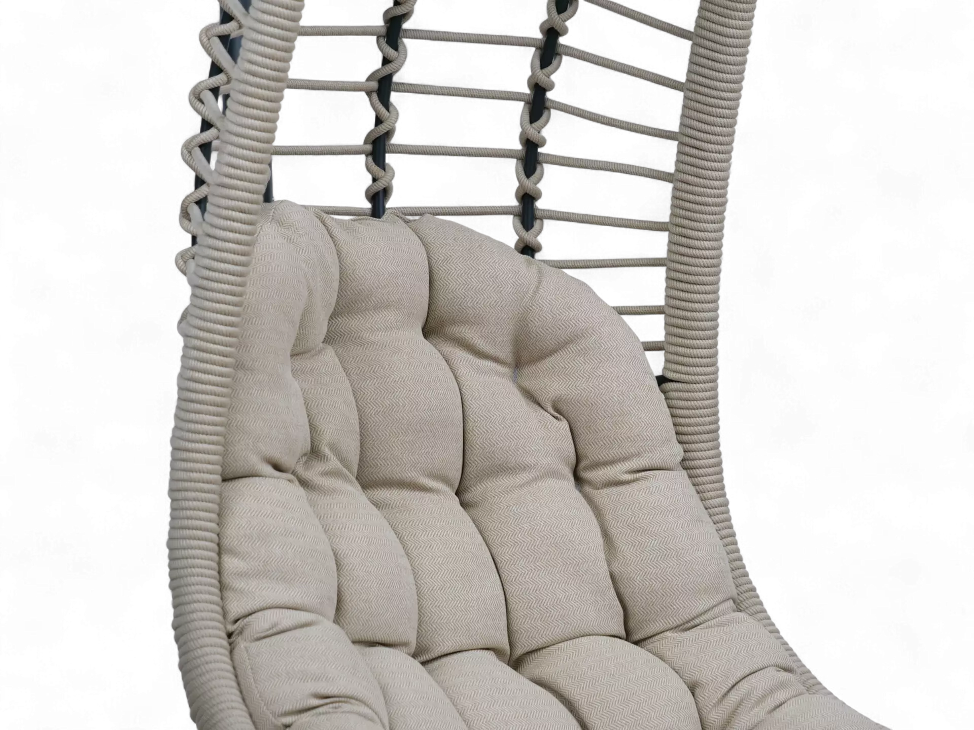 Hängesessel BARDOLINO Outdoor Textil 95 x 196 x 95 cm