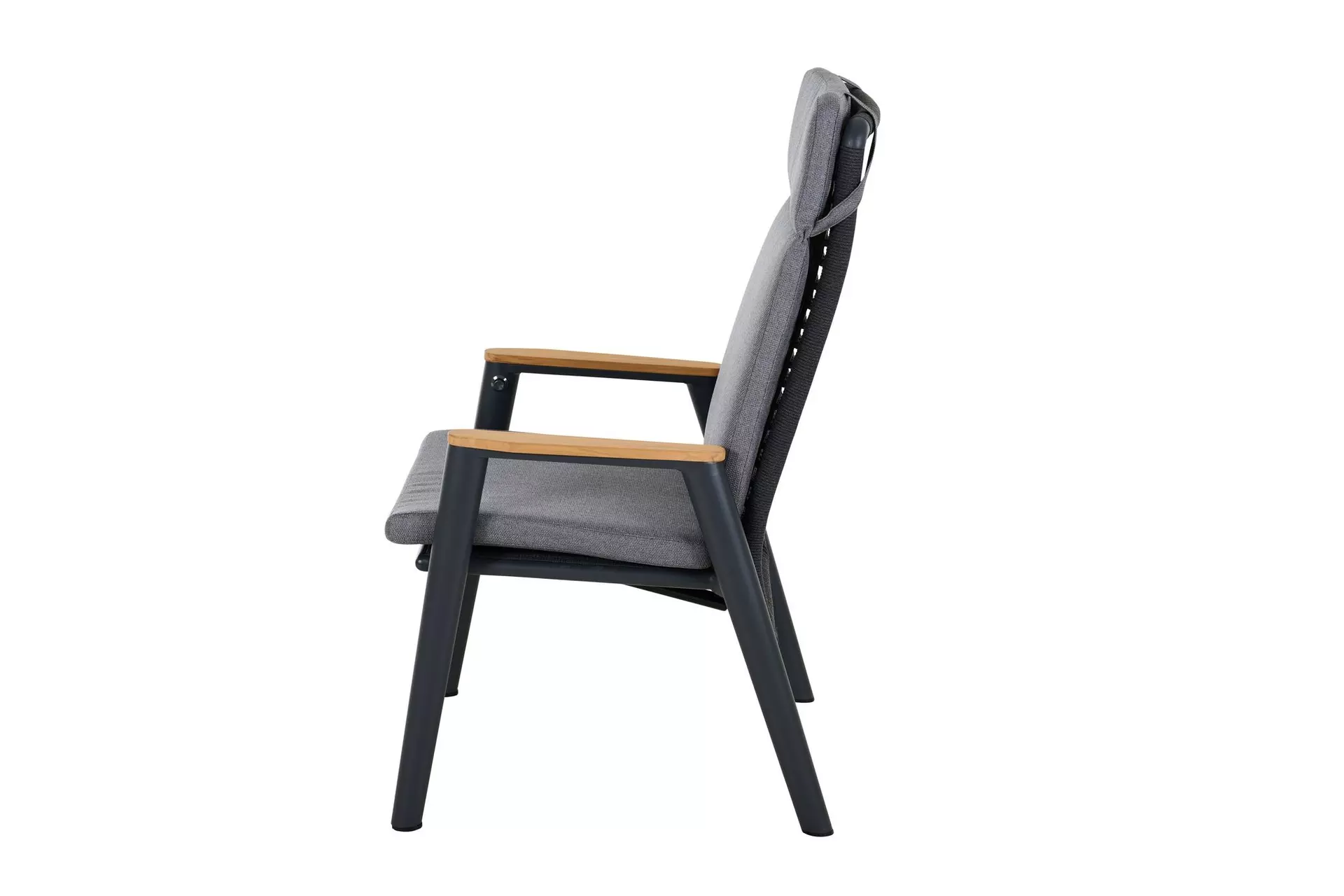 Gartensessel CORTINA Outdoor Textil 76 x 108 x 60 cm