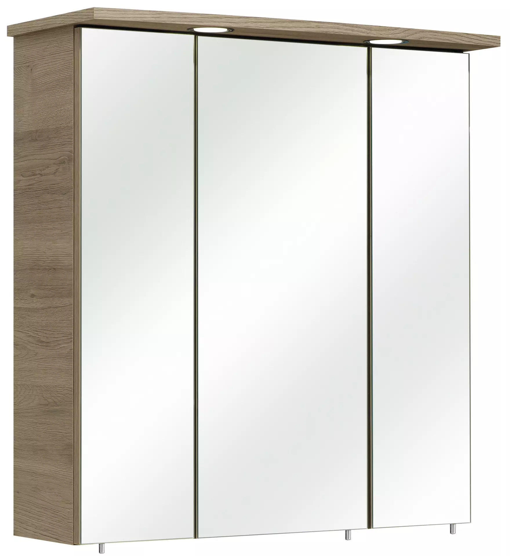 Spiegelschrank Glasschränke/Zubehör PELIPAL Holzwerkstoff 20 x 72 x 65 cm