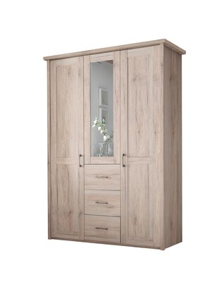 2. Bild von Drehtürenschrank ca. 150 x 212 x 62 cm Dreamoro braun