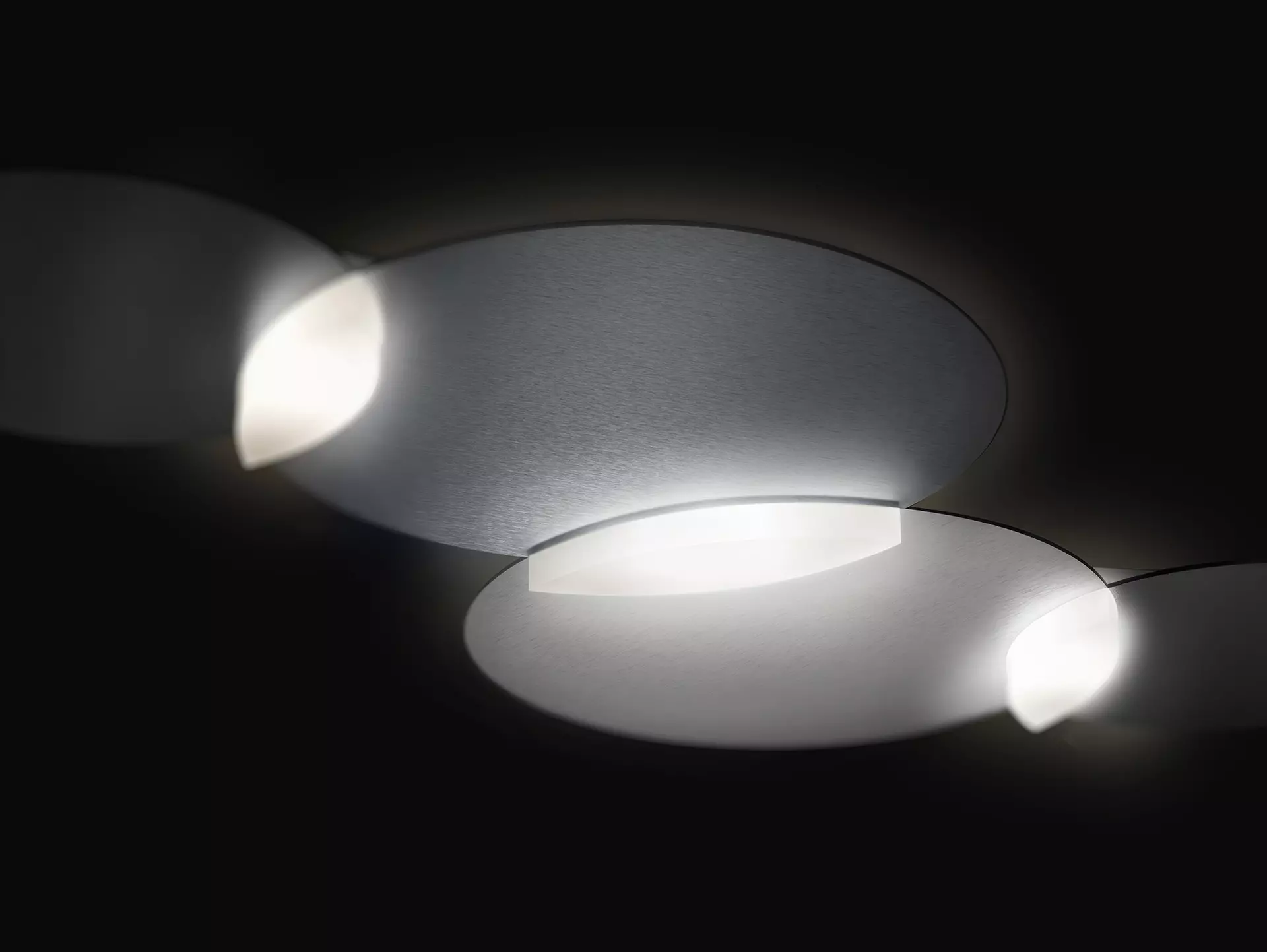 Deckenleuchte CIRC LED Grossmann Metall 64 x 6 x 53 cm