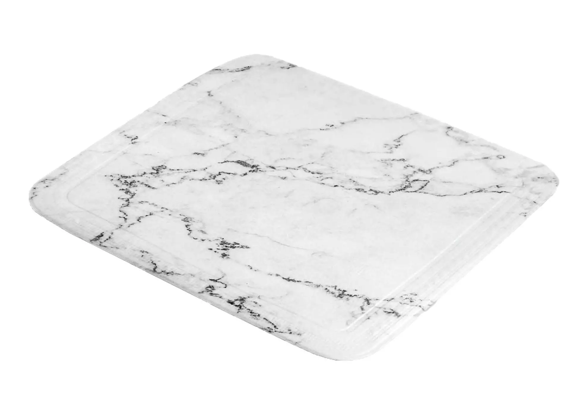 Wanneneinlage Marble Kleine Wolke Kunststoff 55 x 3 x 55 cm