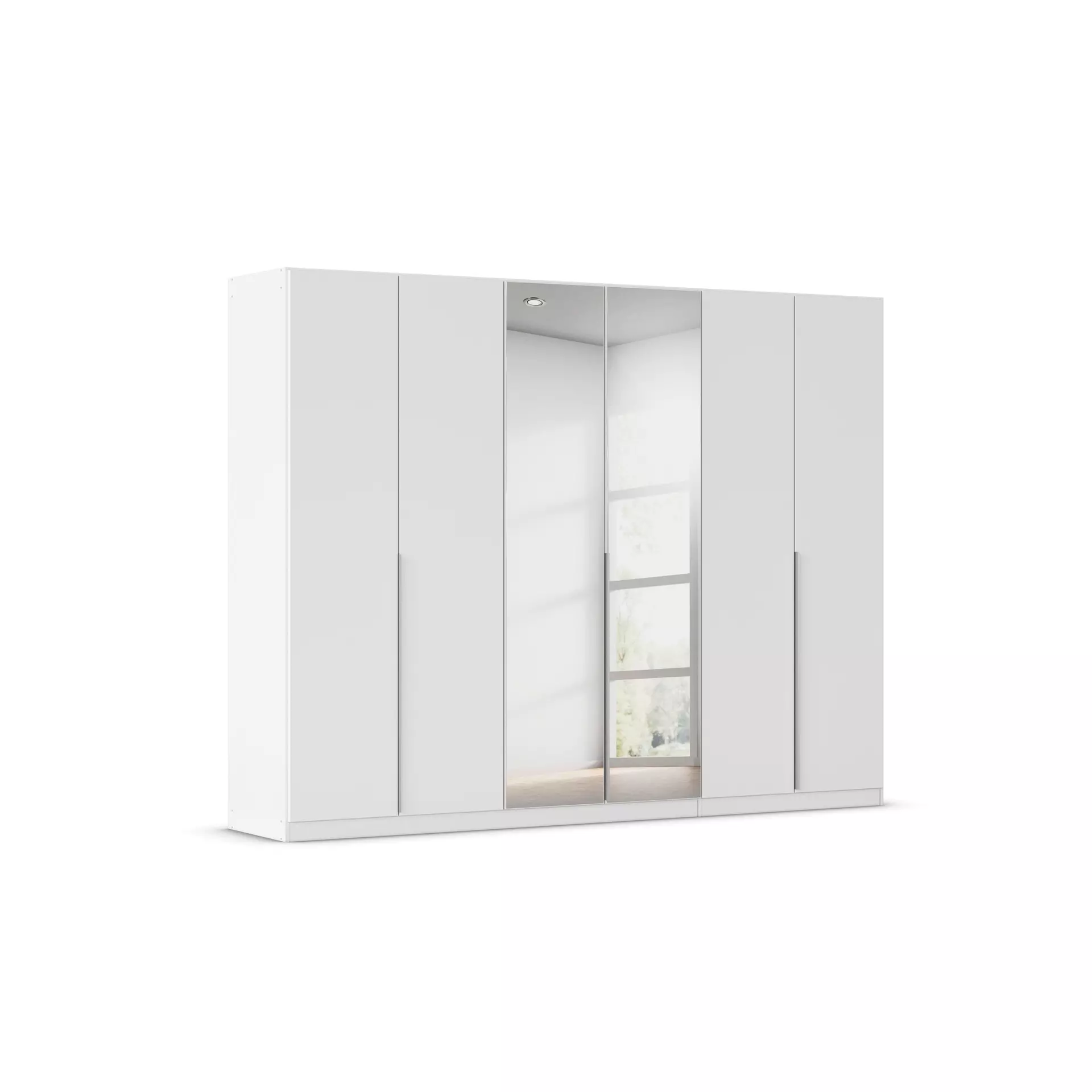 Drehtürenschrank ALABAMA rauch ORANGE Holzwerkstoff 54 x 210 x 271 cm