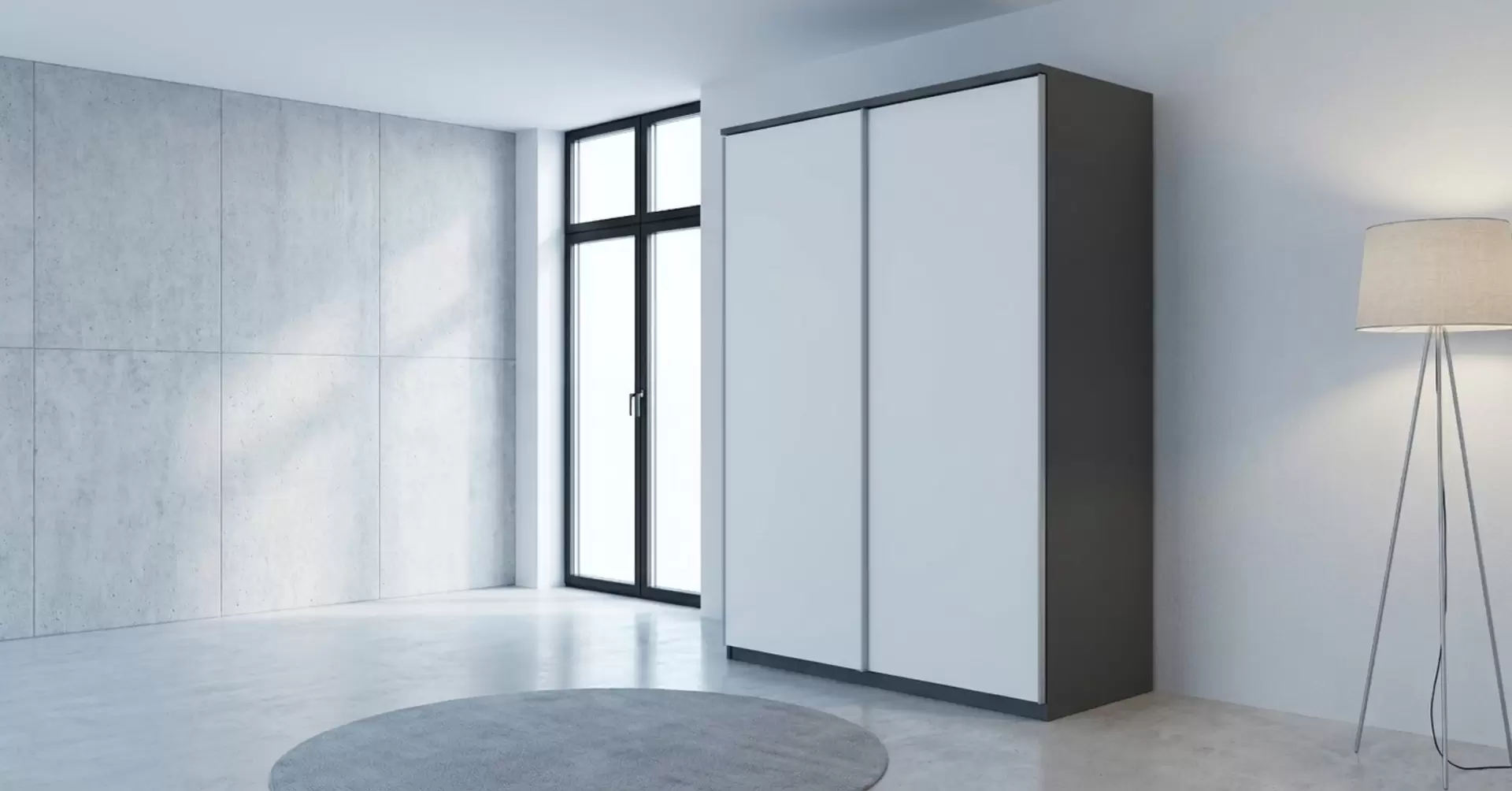 Drehtürenschrank