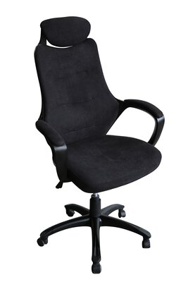 Bild von Büro-Drehstuhl Metall schwarz CELECT