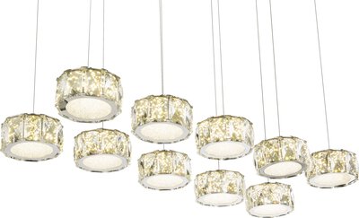 13. Bild von Hängeleuchte LED silber