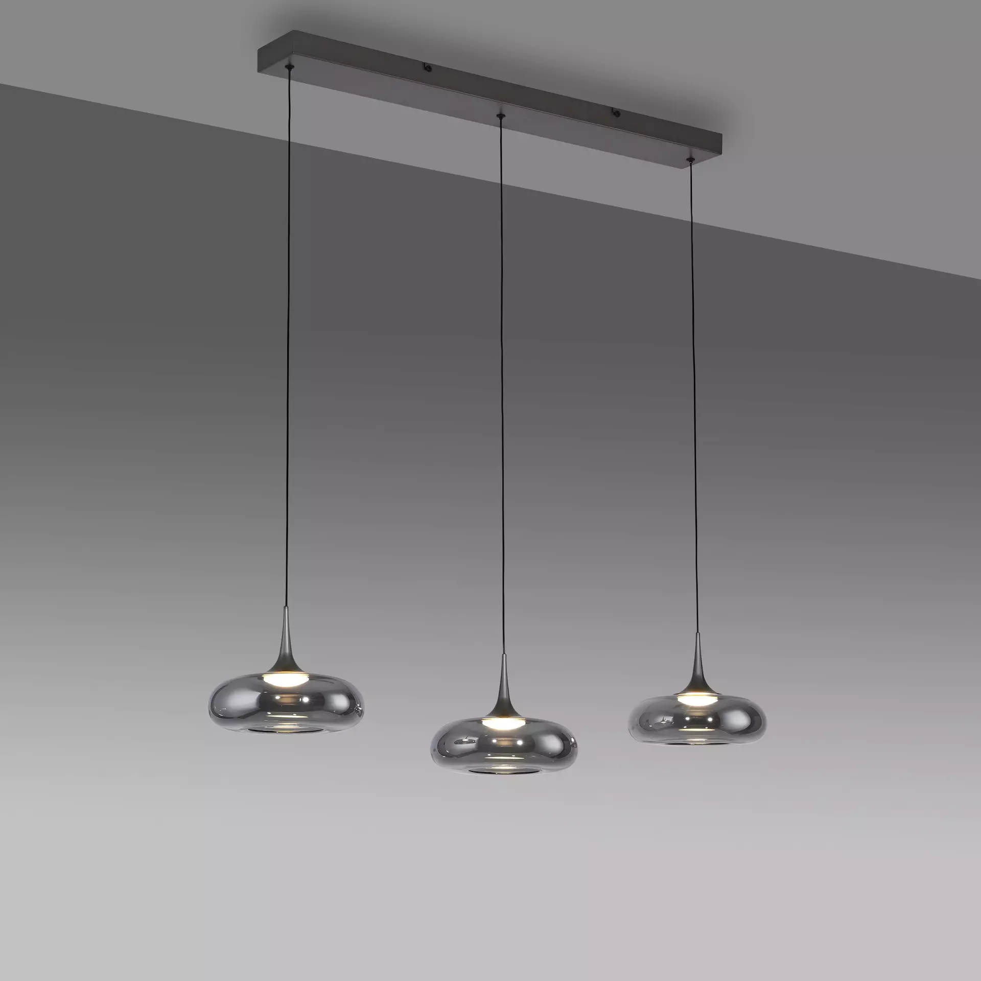 Hängeleuchte SW POSH SCHÖNER WOHNEN-Kollektion Metall 22 x 200 x 97 cm