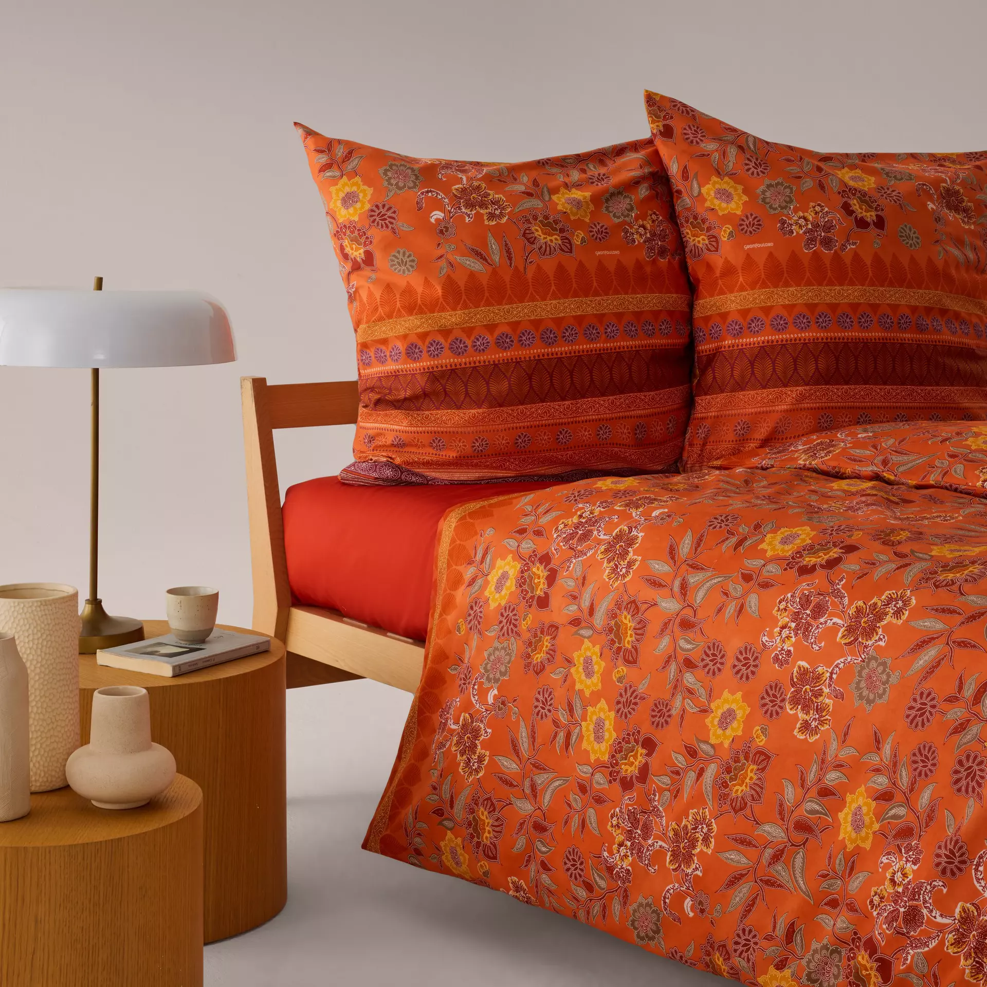 Satin-Bettwäsche VARIGOTTI Bassetti Textil 135 x 200 cm